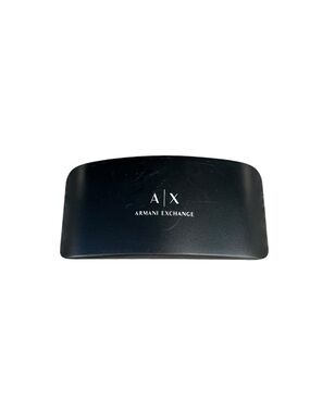 Armani Exchange Black Clamshell Hard Glasses‎ Case